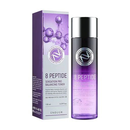 Антивіковий пептидний тонер для обличчя Enough 8 Peptide Sensation Pro Balancing Toner, 130 мл 0600 фото