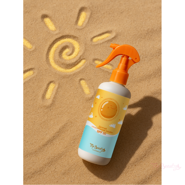 Лосьйон дитячий сонцезахисний SPF 50 (вік 3+) Top Beauty, 200 мл 0746 фото