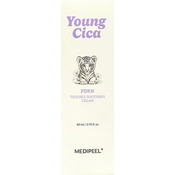 Успокаивающий крем для чувствительной и проблемной кожи Medi-Peel Young Cica PDRN Trouble Soothing Cream, 80 мл 2116 фото