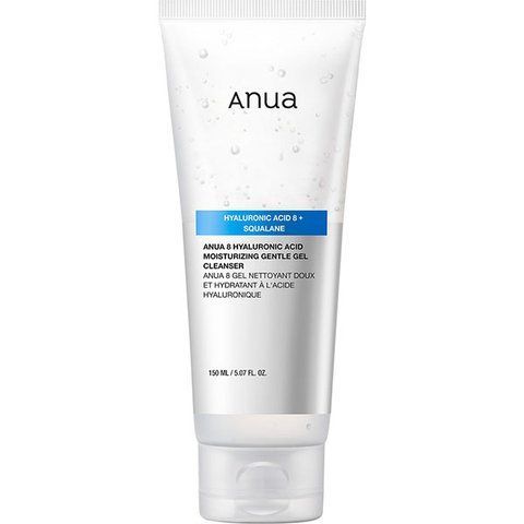 Увлажняющий нежный гель для умывания Anua 8 Hyaluronic Acid Moisturizing Gentle Gel Cleanser, 150 мл 2117 фото