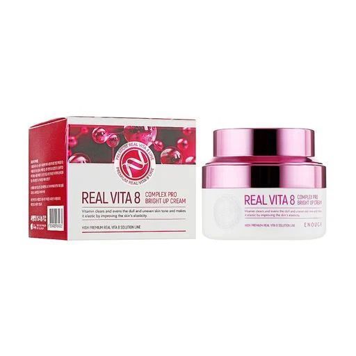 Питательный крем для лица Enough Real Vita 8 Complex Pro Bright Up Cream с витаминами, 50 мл 0604 фото