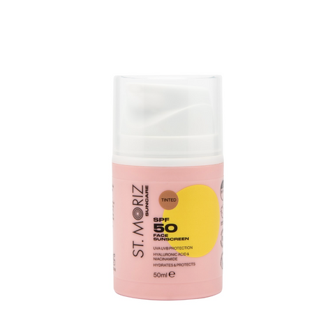 Тонирующая солнцезащита для лица St.Moriz Suncare SPF 50 Tinted Face Sunscreen, 50 мл 4470 фото