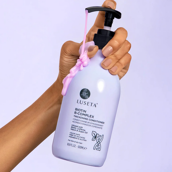 Кондиціонер для тонкого волосся зволожуючий Luseta Beauty Biotin B-Complex Thickening, 500 мл 6083 фото
