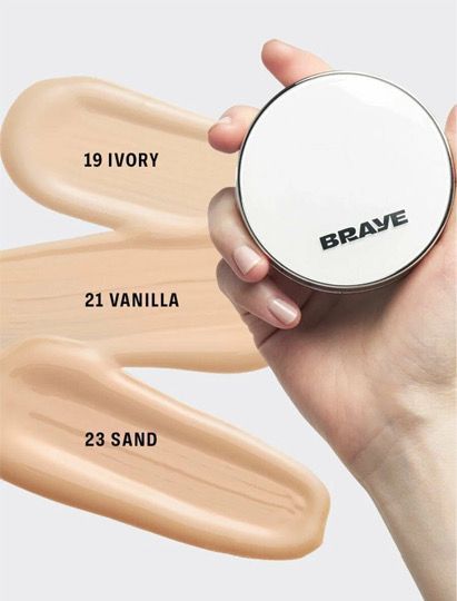 Тональный кушон с полуматовым финишем + рефилл BRAYE Effortless Cushion, 21 Vanilla, 12 г +12 г 4000 фото