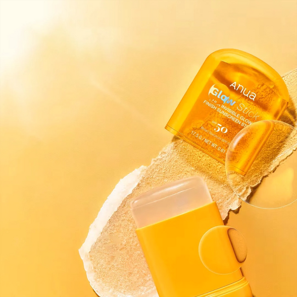 Солнцезащитный сток с невидимым сияющим финишем SPF 50 Anua Invisible Glow Finish Sunscreen Stick, 18 г 2134 фото