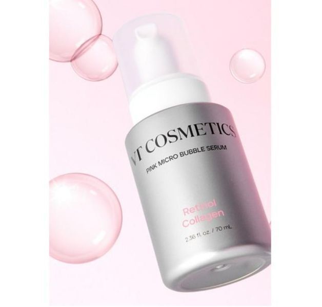 Сыворотка с ретинолом и коллагеном VT Retinol Collagen Pink Micro Bubble Serum, 70 мл 3717 фото