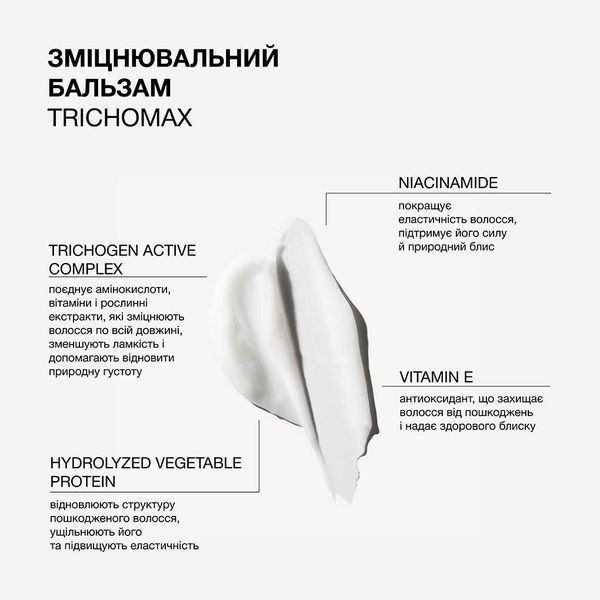 Укрепляющий бальзам для волос склонных к ломкости и выпадению Triology. Trichomax, 200 мл 6607 фото