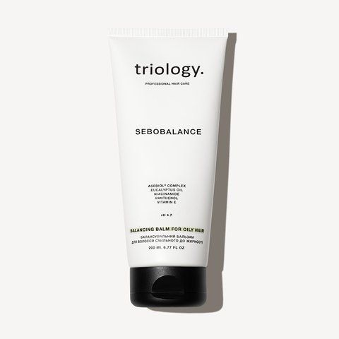 Балансировочный бальзам для волос склонных к жирности Triology. Sebobalance, 200 мл 6618 фото