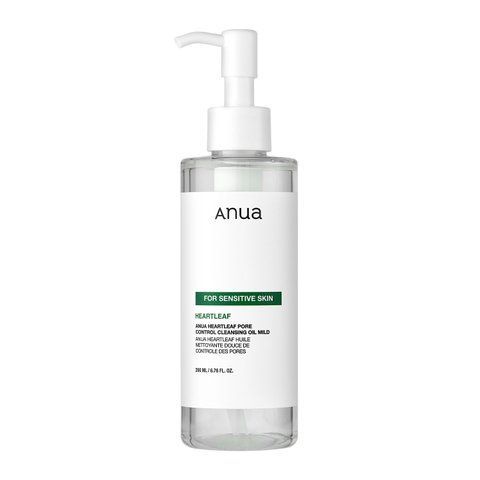 Гидрофильное масло с хауттюйнией для чувствительной кожи Anua Heartleaf Pore Control Cleansing Oil Mild, 200 мл 2099 фото