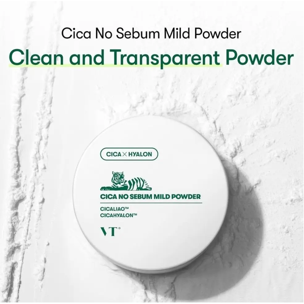 Матирующая пудра с центелой VT Cosmetics Cica No-Sebum Mild Powder, 5 г 3719 фото