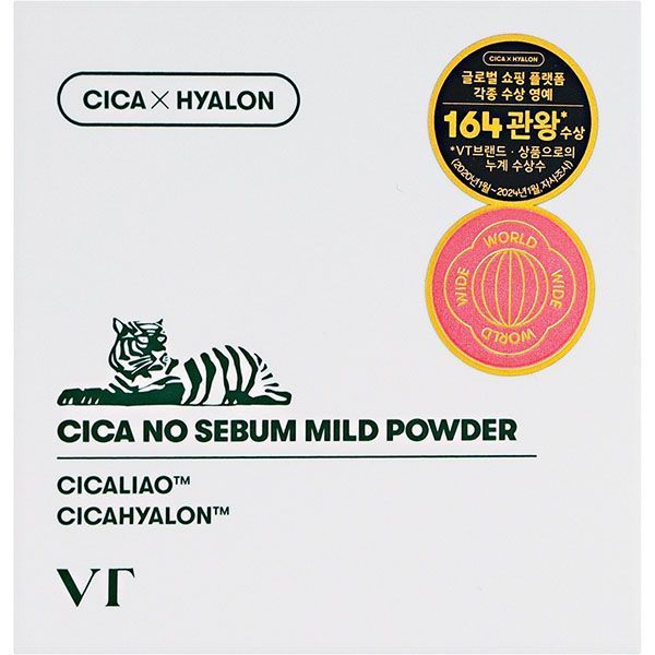 Матирующая пудра с центелой VT Cosmetics Cica No-Sebum Mild Powder, 5 г 3719 фото