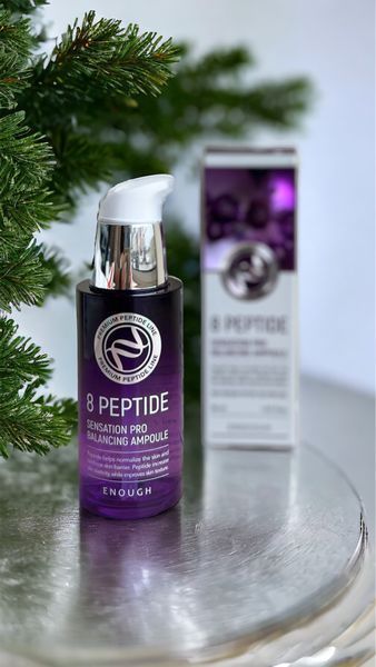 Сыворотка для лица Enough 8 Peptide Sensation Pro Balancing Ampoule с пептидами, 30 мл 0607 фото