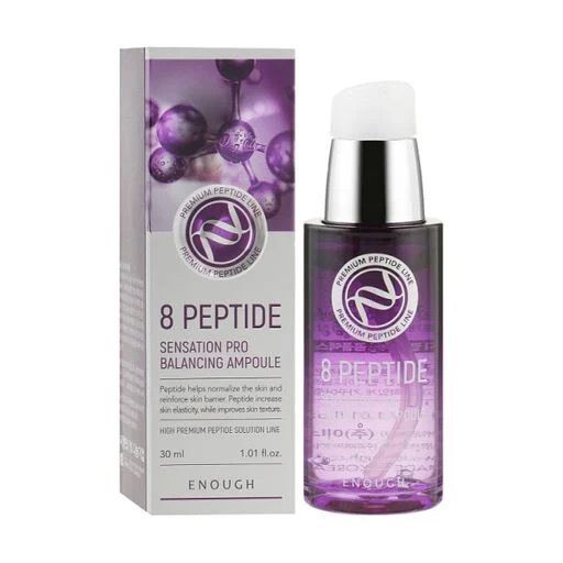 Сыворотка для лица Enough 8 Peptide Sensation Pro Balancing Ampoule с пептидами, 30 мл 0607 фото