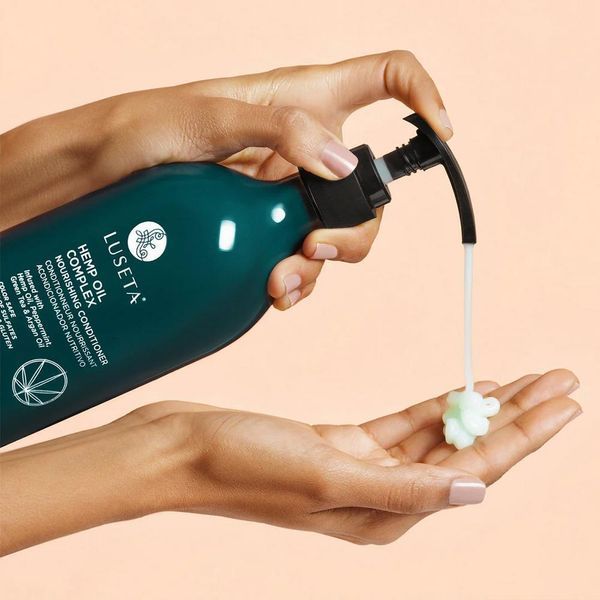 Кондиціонер живлячий для волосся Luseta Beauty Hemp Oil Complex Nourishing, 500 мл 6087 фото