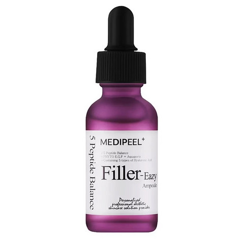 Ампула-филлер с пептидами и EGF от морщин MEDIPEEL Eazy Filler Ampoule, 30 мл 2178 фото