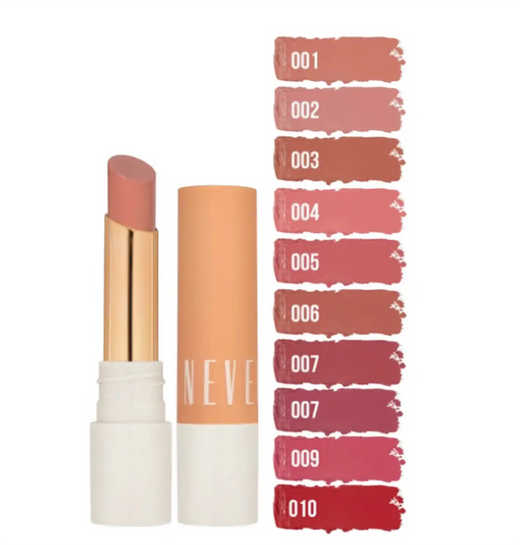 Помада для губ із сатиновим фінішем NEVERTI Let Lip Rejoice NP702, 006 Pink Coffee, 3 г 3609 фото