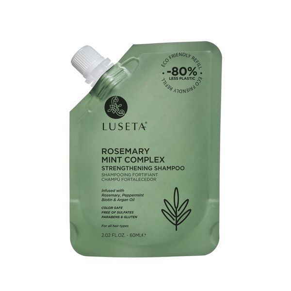 Освежающий набор для волос с жирными корнями и сухими кончиками Luseta Beauty Rosemary Mint Jet-Set Hair Refresh Kit 6080 фото