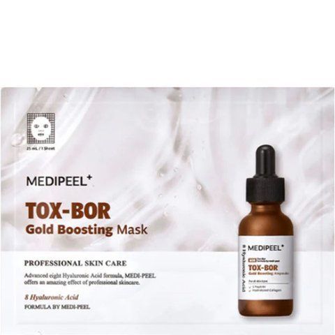 Поживна маска для підвищення пружності шкіри Medi-Peel Tox-Bor Gold Boosting Mask, 25 мл 2119 фото
