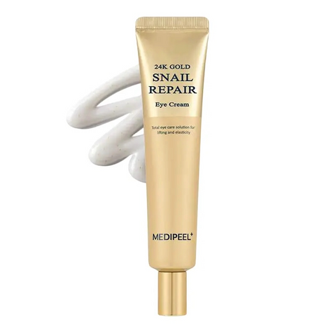 Регенерувальний крем для повік із золотом і муцином равлика MEDIPEEL 24K Gold Snail Repair Eye Cream, 40 мл 2179 фото