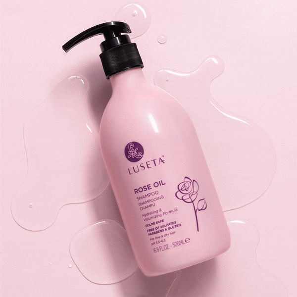 Шампунь зволожуючий Luseta Beauty Rose Oil, 500 мл 6062 фото