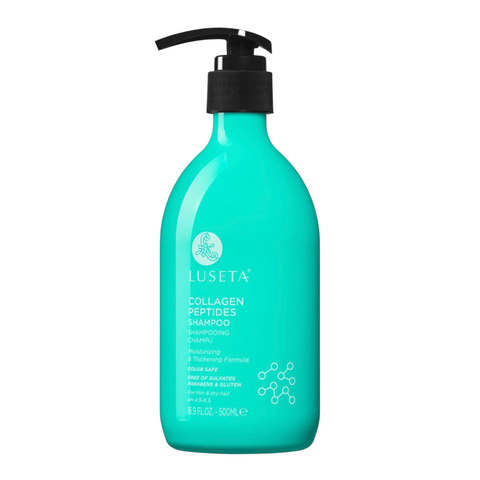 Шампунь для відновлення густоти та об'єму Luseta Beauty Collagen Peptides, 500 мл 6166 фото
