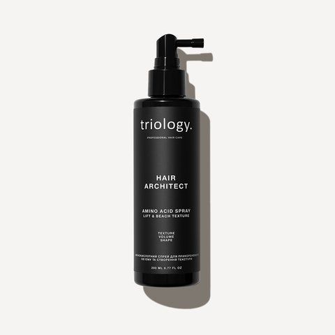 Амінокислотний спрей для прикореневого об&rsquo;єму та створення текстури Triology. Hair Architect, 200 мл 6608 фото