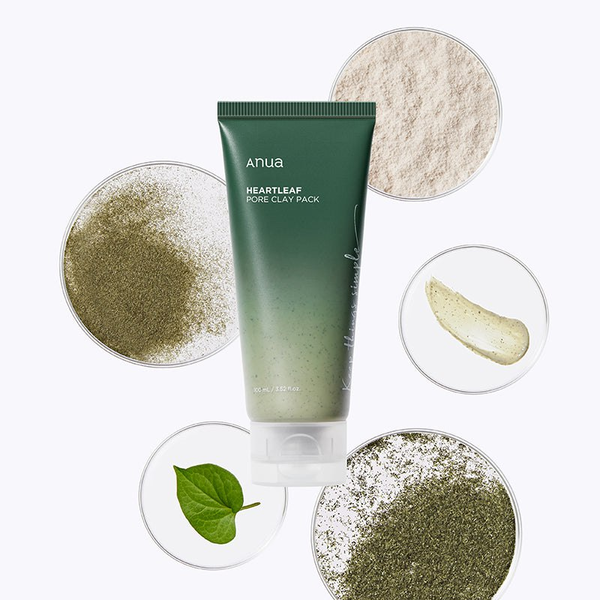 Глиняная маска для лица с экстрактом хауттюйнии Anua Heartleaf Pore Clay Pack, 100 мл 2069 фото