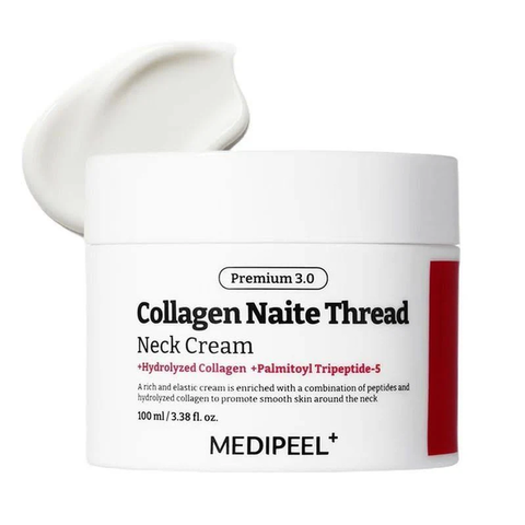 Подтягивающий пептидный крем для шеи и декольте Medi-Peel Collagen Naite Thread Neck Cream 3.0, 100 мл 2148 фото