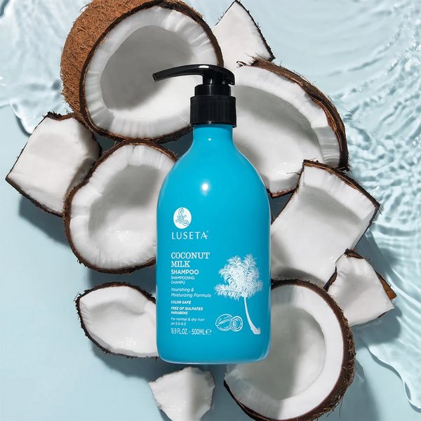 Шампунь зволожуючий та живлячий Luseta Beauty Coconut Milk, 500 мл 6023 фото
