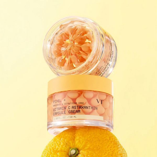 Осветляющий капсульный крем VT Cosmetics Vitamin C Astaxanthin Capsule Cream, 50 мл 3733 фото