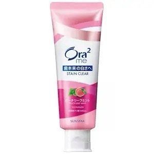Зубная паста для свежести с ароматом персика и мяты SUNSTAR Ora2Me, 130 г 4904 фото