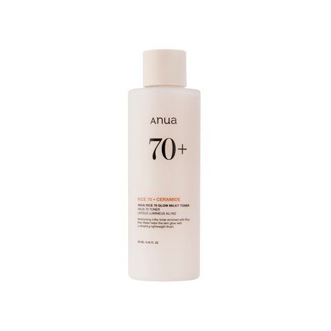 Питательный тонер для лица на основе рисовой воды для сияющей кожи Anua Rice 70 Glow Milky Toner, 250 мл 2027 фото