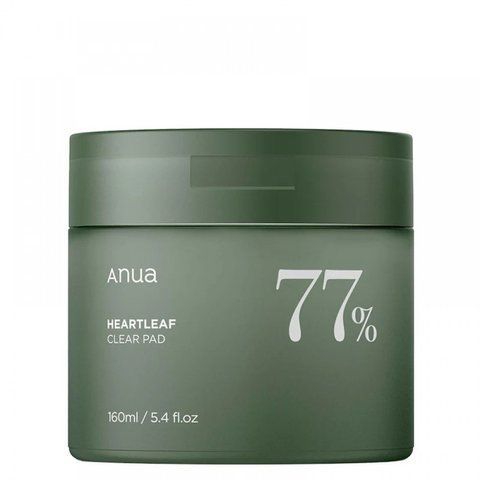 Тонер-педы для лица Anua Heartleaf 77% Clear Pad, 160 мл, 70 шт 2057 фото