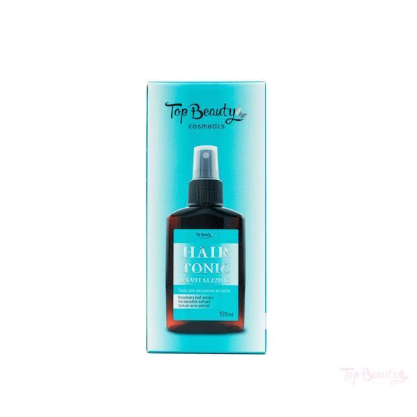 Тонік розмариновий для зміцнення волосся Top Beauty Revitalizing Hair Tonic, 120 мл 0740 фото