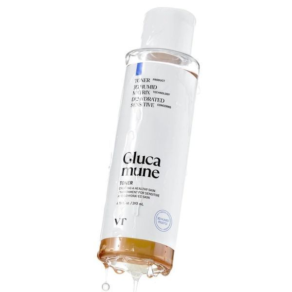 Увлажняющий тонер с глюкамуном VT Cosmetics Glucamune Toner, 200 мл 3735 фото