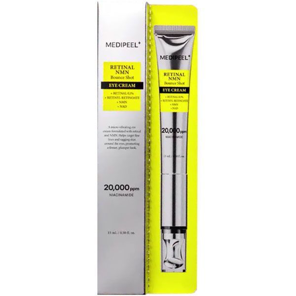 Крем для кожи вокруг глаз с ретиналем и NMN Medi-Peel Retinal NMN Bounce Shot Eye Cream, 15 мл 2152 фото