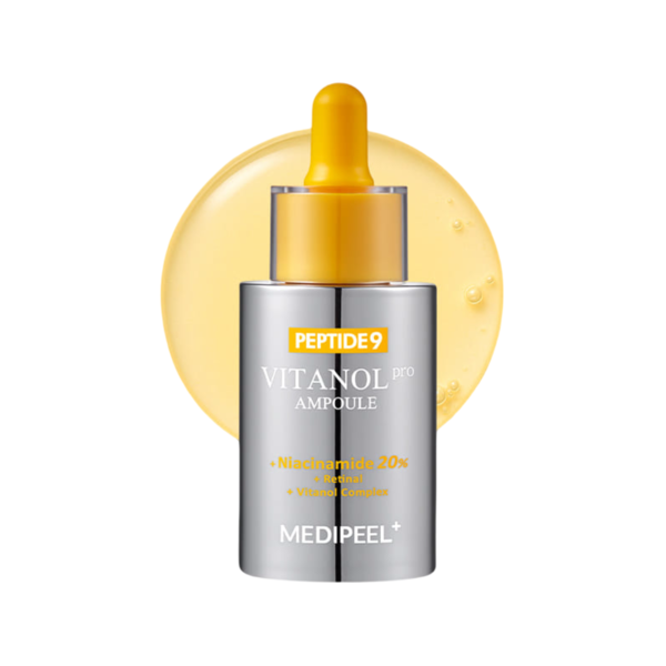 Осветляющая антивозрастная сыворотка MEDIPEEL Peptide 9 Vitanol Ampoule Pro, 30 мл 2172 фото