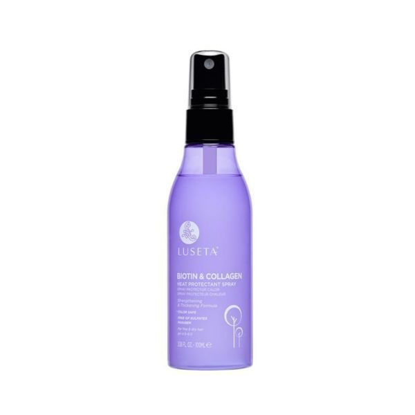 Набір для тонкого та ламкого волосся з косметичкою Luseta Beauty Biotin-Collagen Jet-Set Hair Strengthen Kit 6091 фото