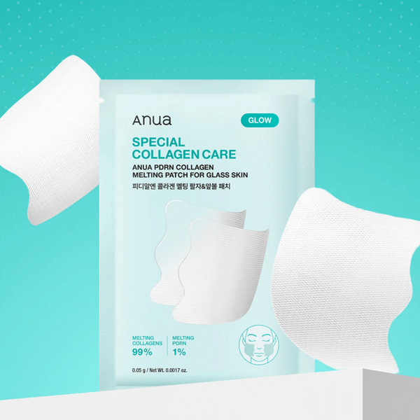 Патчи для лица PDRN и расплавным коллагеном Anua PDRN Collagen Melting Patch For Glass Skin, 0.05 (1 шт) 2127 фото