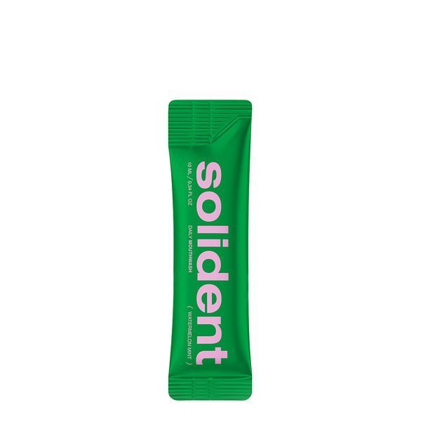 Набір ополіскувачів для ротової порожнини Solident Watermelon mint / кавун-м'ята, 20 шт (10 мл) 7816 фото