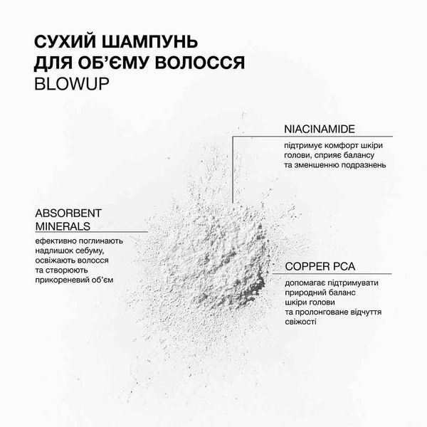 Сухий шампунь для об'єму волосся Triology. Blowup, 18 г 6611 фото