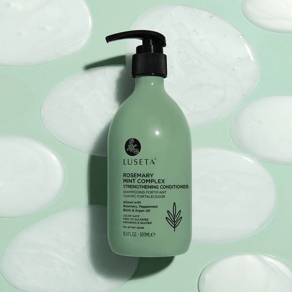 Кондиціонер зволожуючий для тонкого та ламкого волосся Luseta Beauty Rosemary Mint Complex, 500 мл 6155 фото