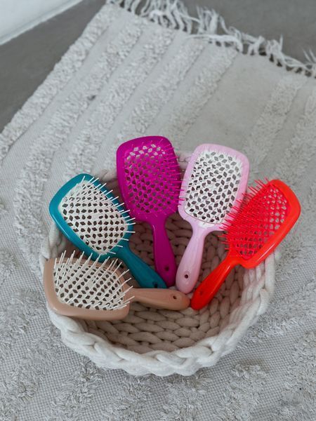 Расческа для волос Janeke Superbrush Small (черная) 1205 фото