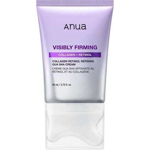 Антивіковий крем-масажер з колагеном та ретинолом Anua Collagen Retinol Refining Gua Sha Cream, 80 мл 2161 фото