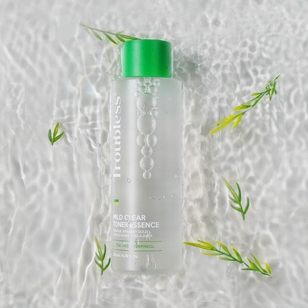 М&rsquo;яка тонер-есенція для очищення та зволоження шкіри Troubless Mild Clear Toner Essence, 200 мл 7609 фото