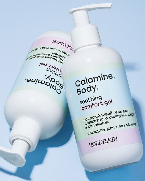 Успокаивающий гель для деликатного очищения кожи HOLLYSKIN Calamine. Body. с каламином, 250 мл 0129 фото