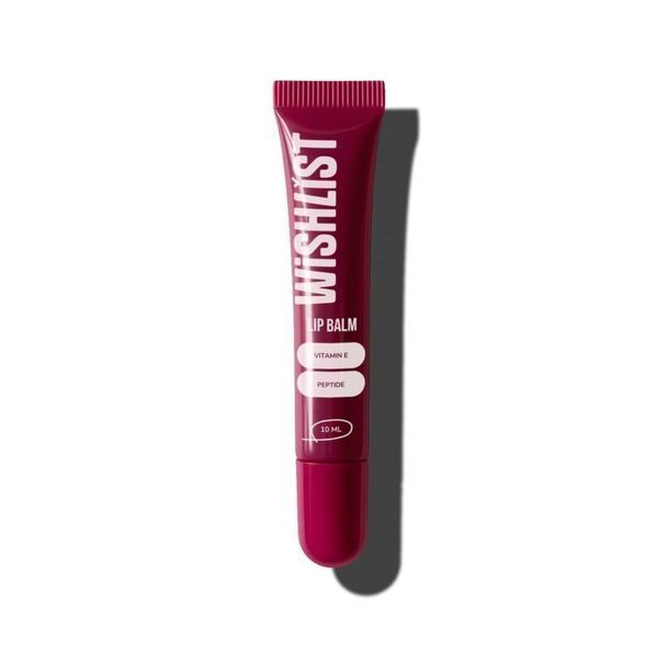 Бальзам-блиск для губ WiSHLiST Lip Gloss Balm Ruby Nectar + іграшка-брелок, 10 мл 8202 фото