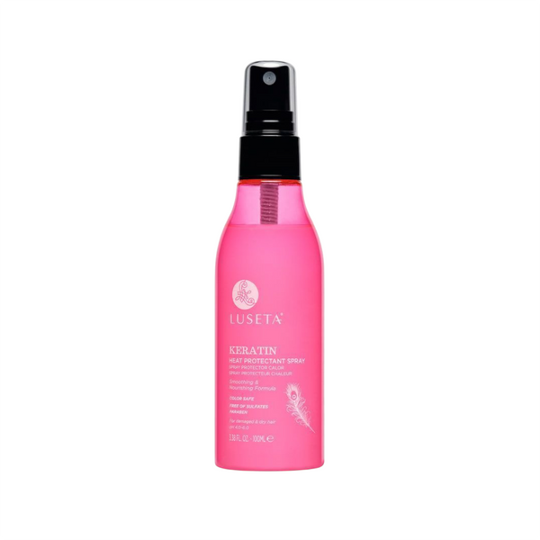 Набор для повреждённых волос с косметичкой Luseta Beauty Keratin Jet-Set Hair Smooth Kit 6092 фото