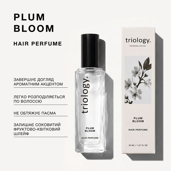 Парфумована вода для волосся Triology. Plum Bloom, 30 мл 6626 фото