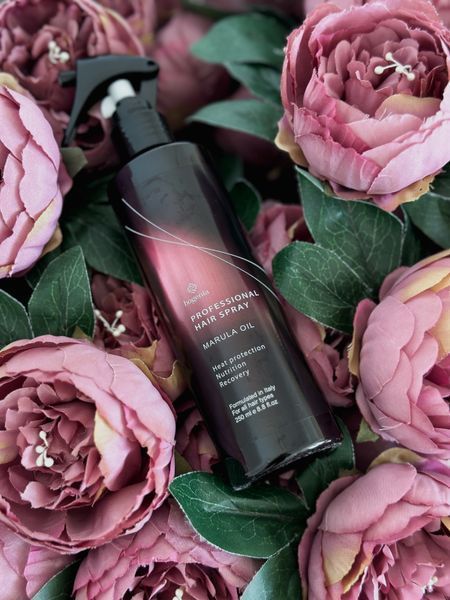 Термозахисний спрей для волосся Bogenia Professional Hair Spray з олією марули, 250 мл 0503 фото